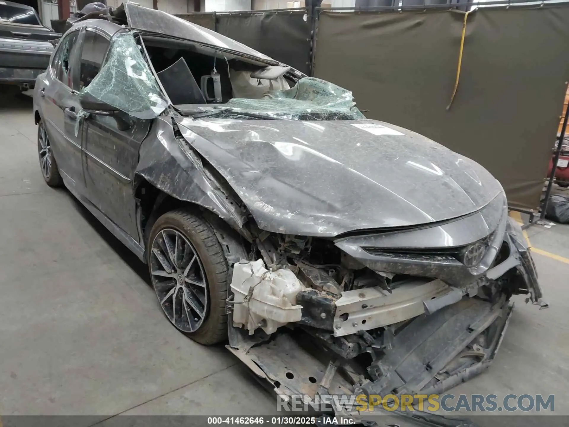 1 Photograph of a damaged car 4T1G11AK1NU650789 TOYOTA CAMRY 2022