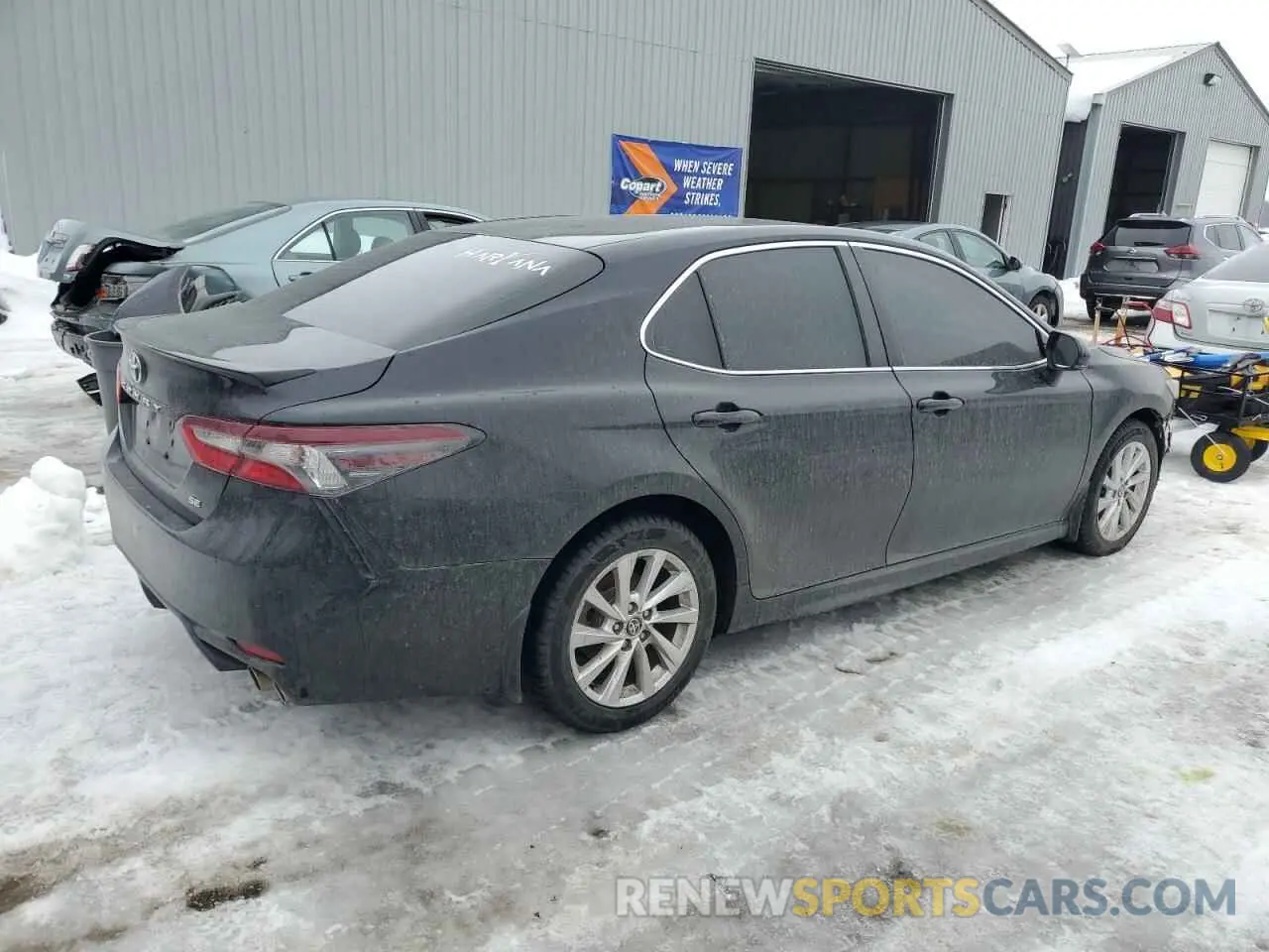 3 Photograph of a damaged car 4T1G11AK1NU653692 TOYOTA CAMRY 2022