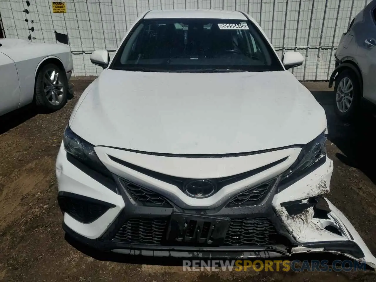 5 Photograph of a damaged car 4T1G11AK1NU655300 TOYOTA CAMRY 2022