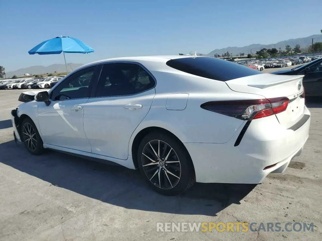 2 Photograph of a damaged car 4T1G11AK1NU656303 TOYOTA CAMRY 2022