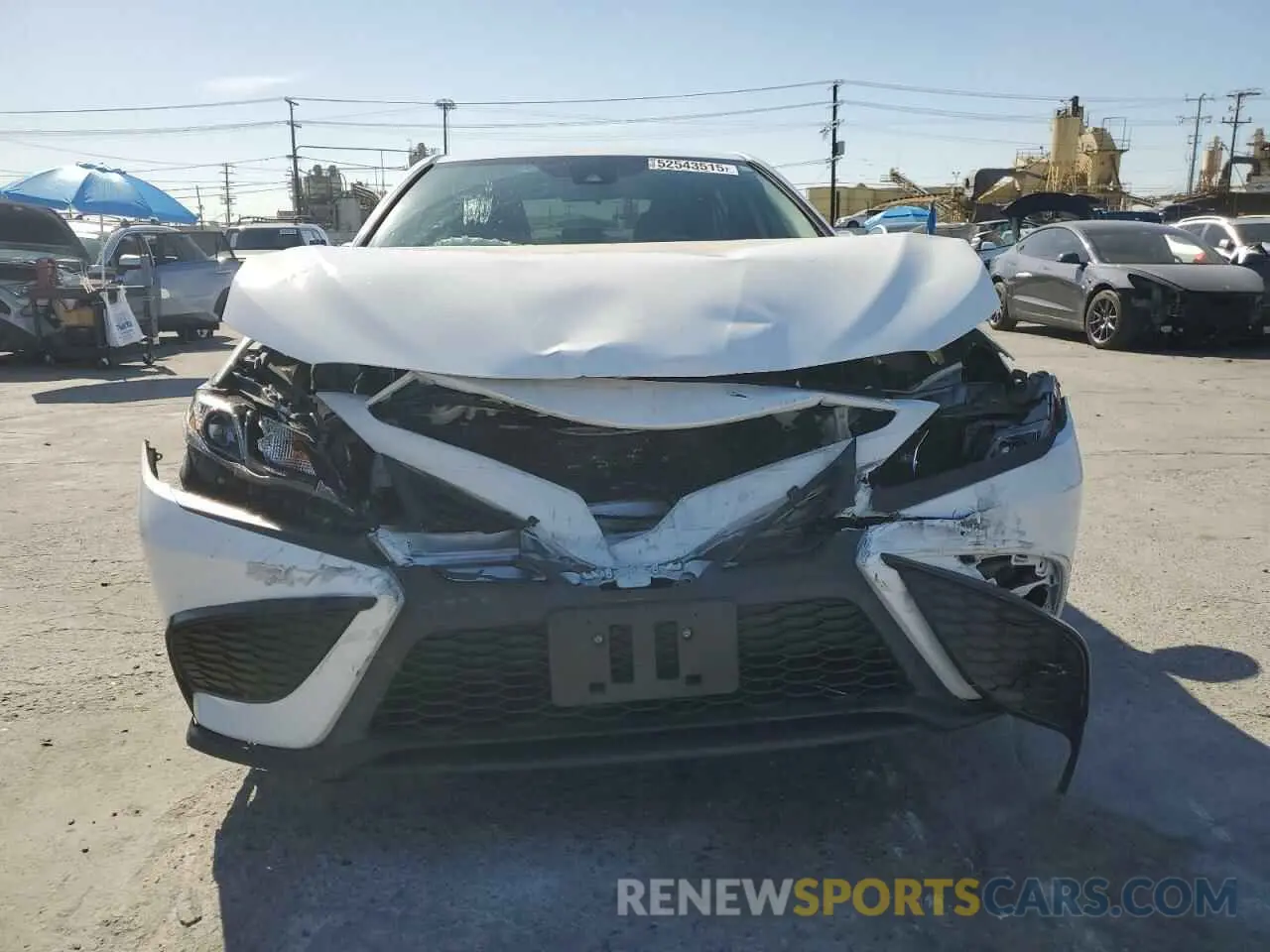 5 Photograph of a damaged car 4T1G11AK1NU656303 TOYOTA CAMRY 2022