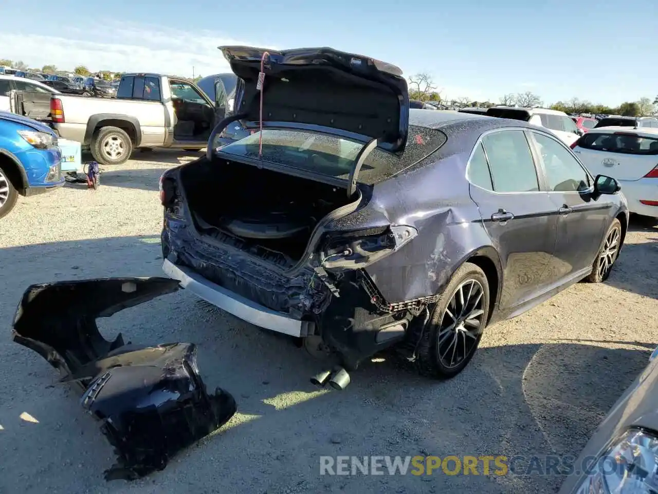 4 Photograph of a damaged car 4T1G11AK1NU658973 TOYOTA CAMRY 2022