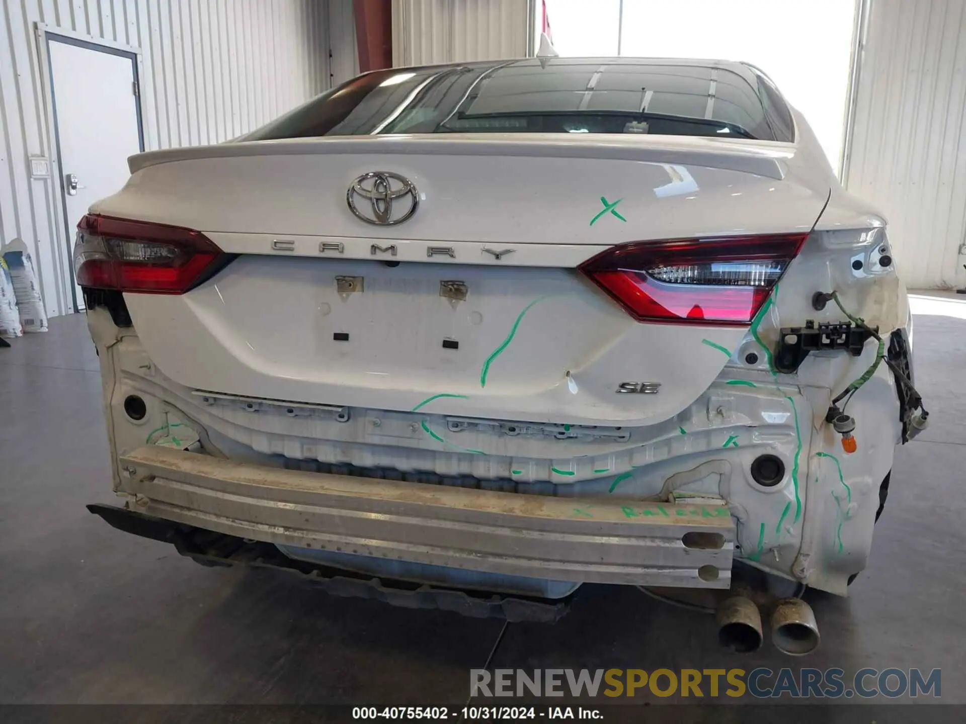 6 Photograph of a damaged car 4T1G11AK1NU673408 TOYOTA CAMRY 2022