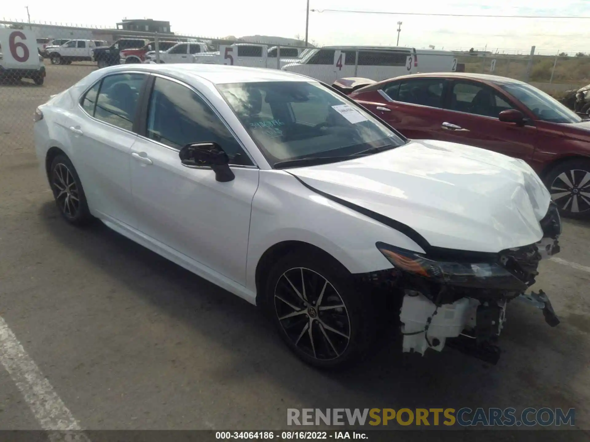 1 Photograph of a damaged car 4T1G11AK1NU700560 TOYOTA CAMRY 2022