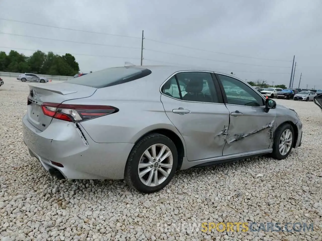 3 Photograph of a damaged car 4T1G11AK1NU701160 TOYOTA CAMRY 2022
