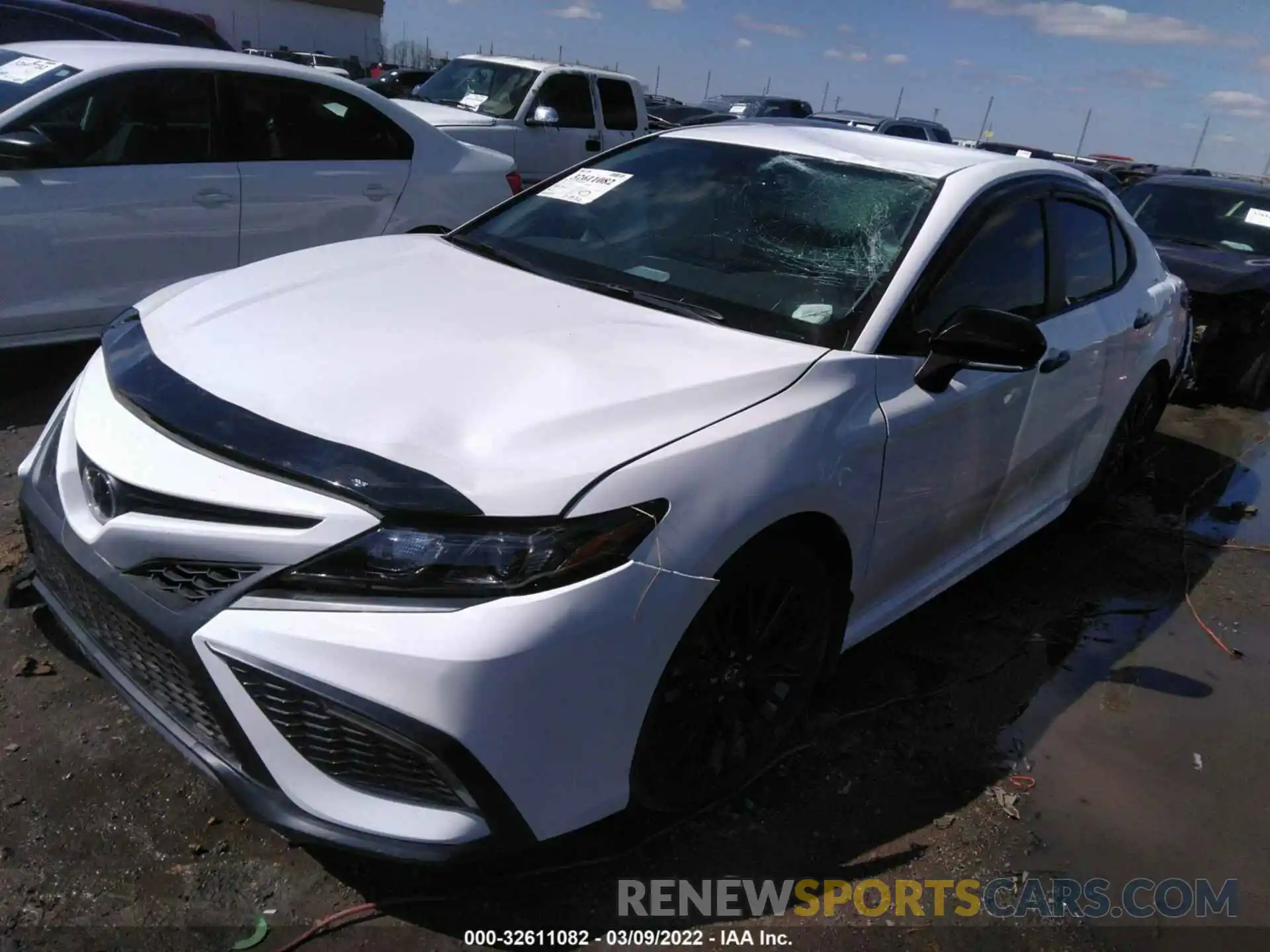 2 Photograph of a damaged car 4T1G11AK2NU012745 TOYOTA CAMRY 2022