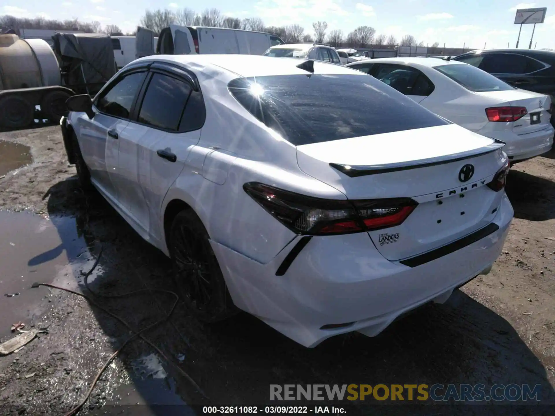 3 Photograph of a damaged car 4T1G11AK2NU012745 TOYOTA CAMRY 2022