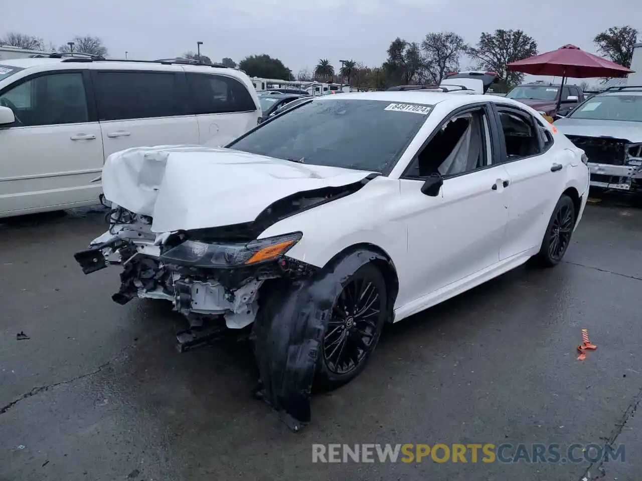 1 Photograph of a damaged car 4T1G11AK2NU023907 TOYOTA CAMRY 2022