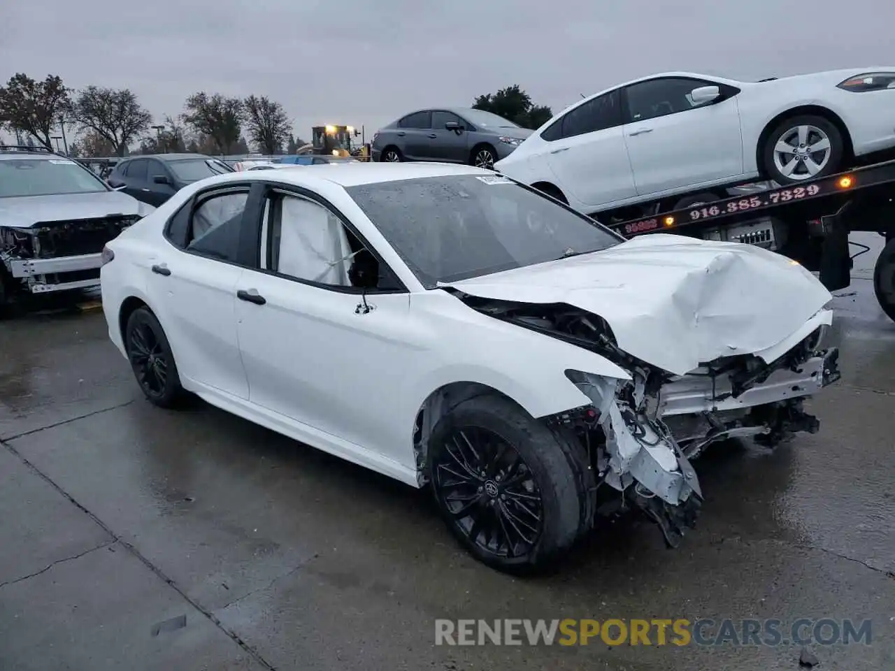 4 Photograph of a damaged car 4T1G11AK2NU023907 TOYOTA CAMRY 2022