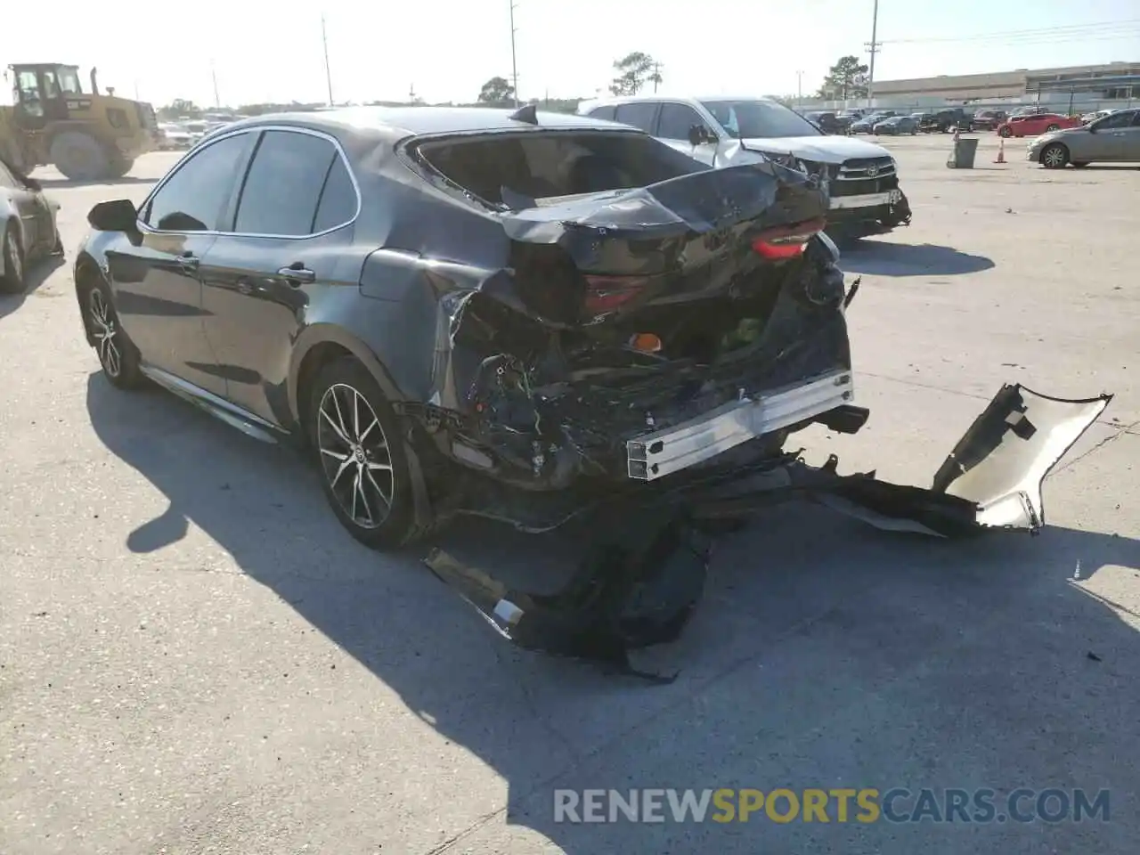 3 Photograph of a damaged car 4T1G11AK2NU047673 TOYOTA CAMRY 2022