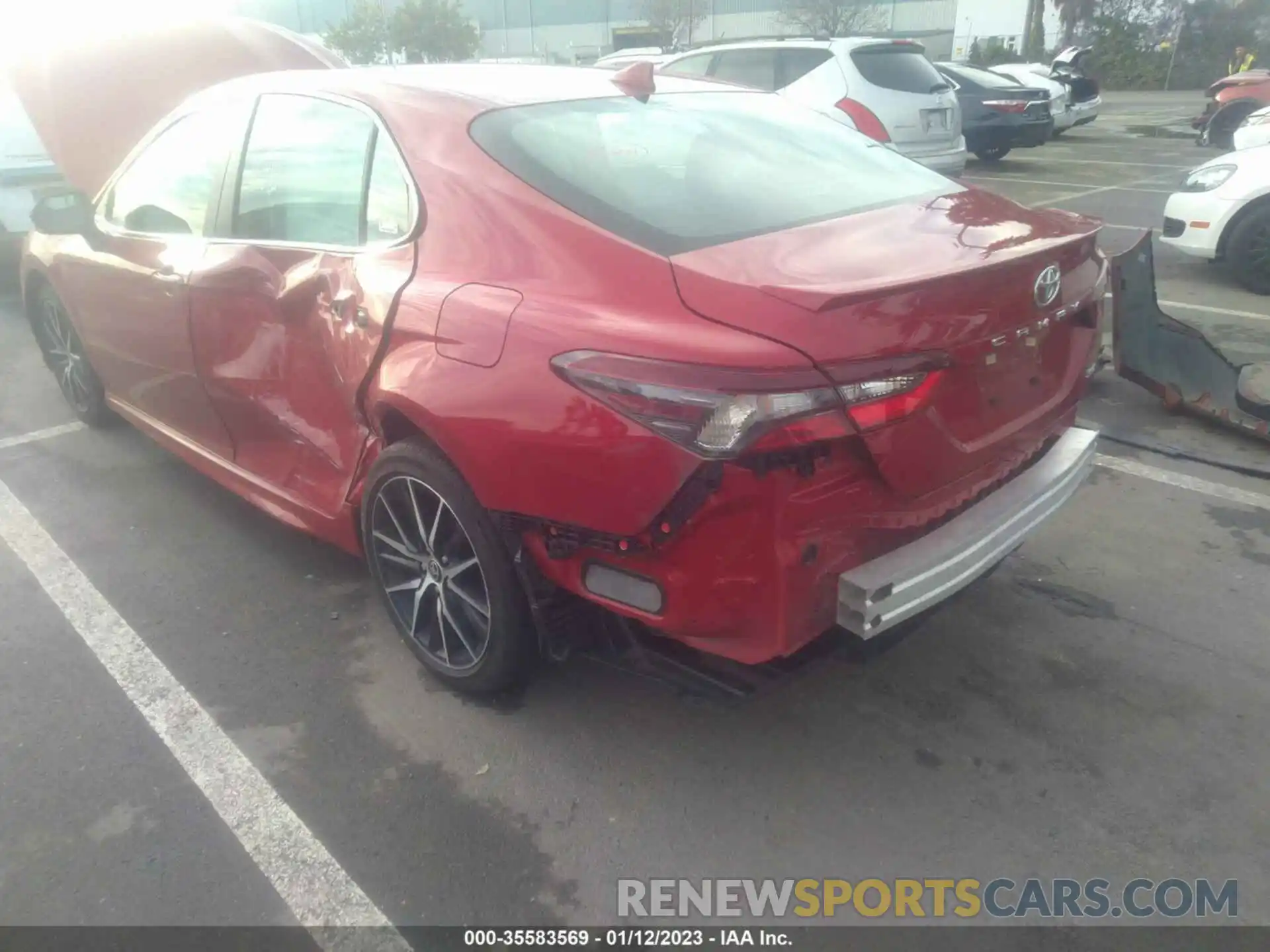 6 Photograph of a damaged car 4T1G11AK2NU058012 TOYOTA CAMRY 2022