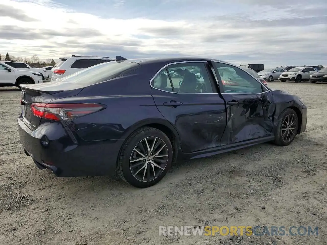 3 Photograph of a damaged car 4T1G11AK2NU063257 TOYOTA CAMRY 2022