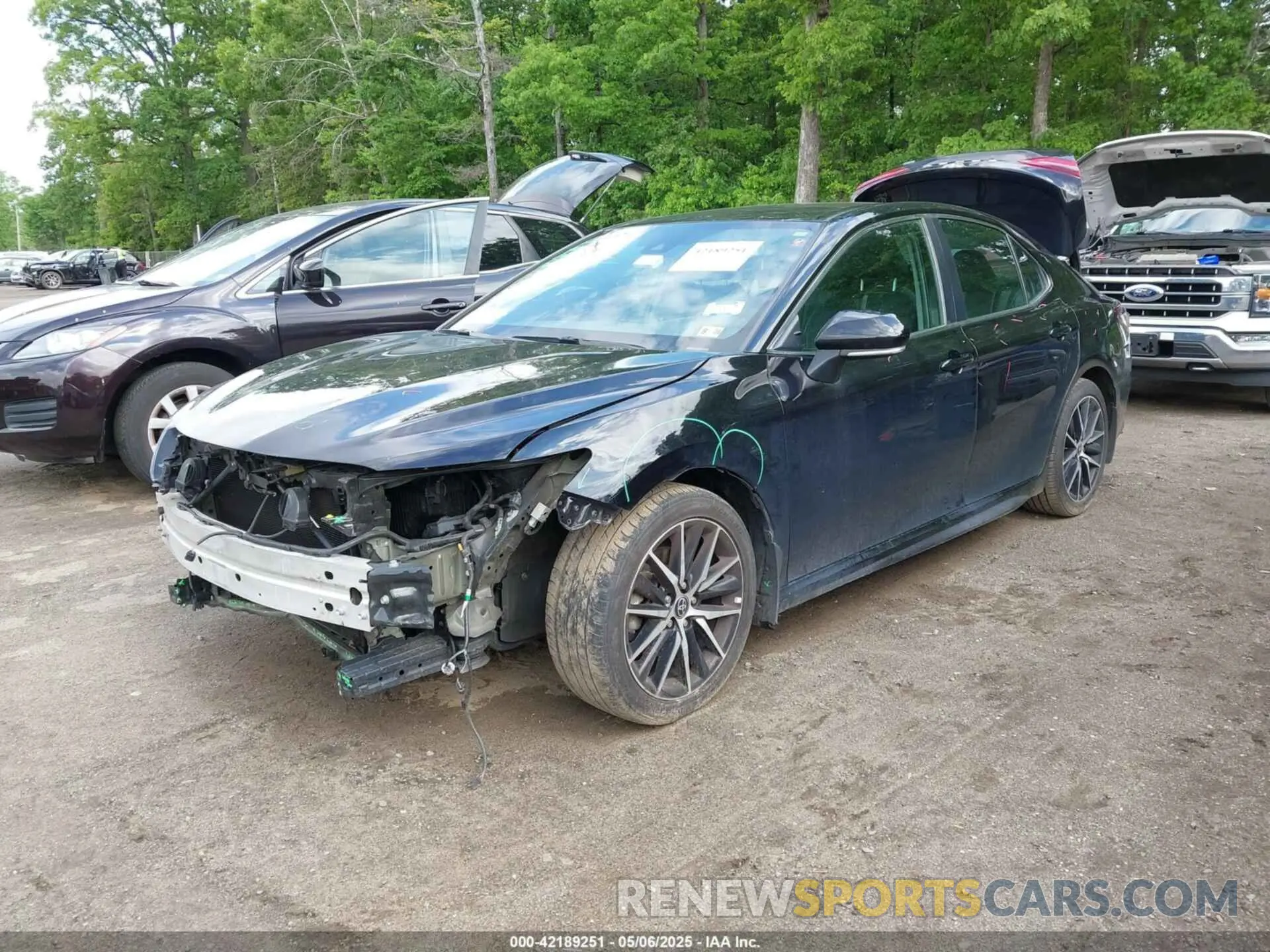 2 Photograph of a damaged car 4T1G11AK2NU065736 TOYOTA CAMRY 2022