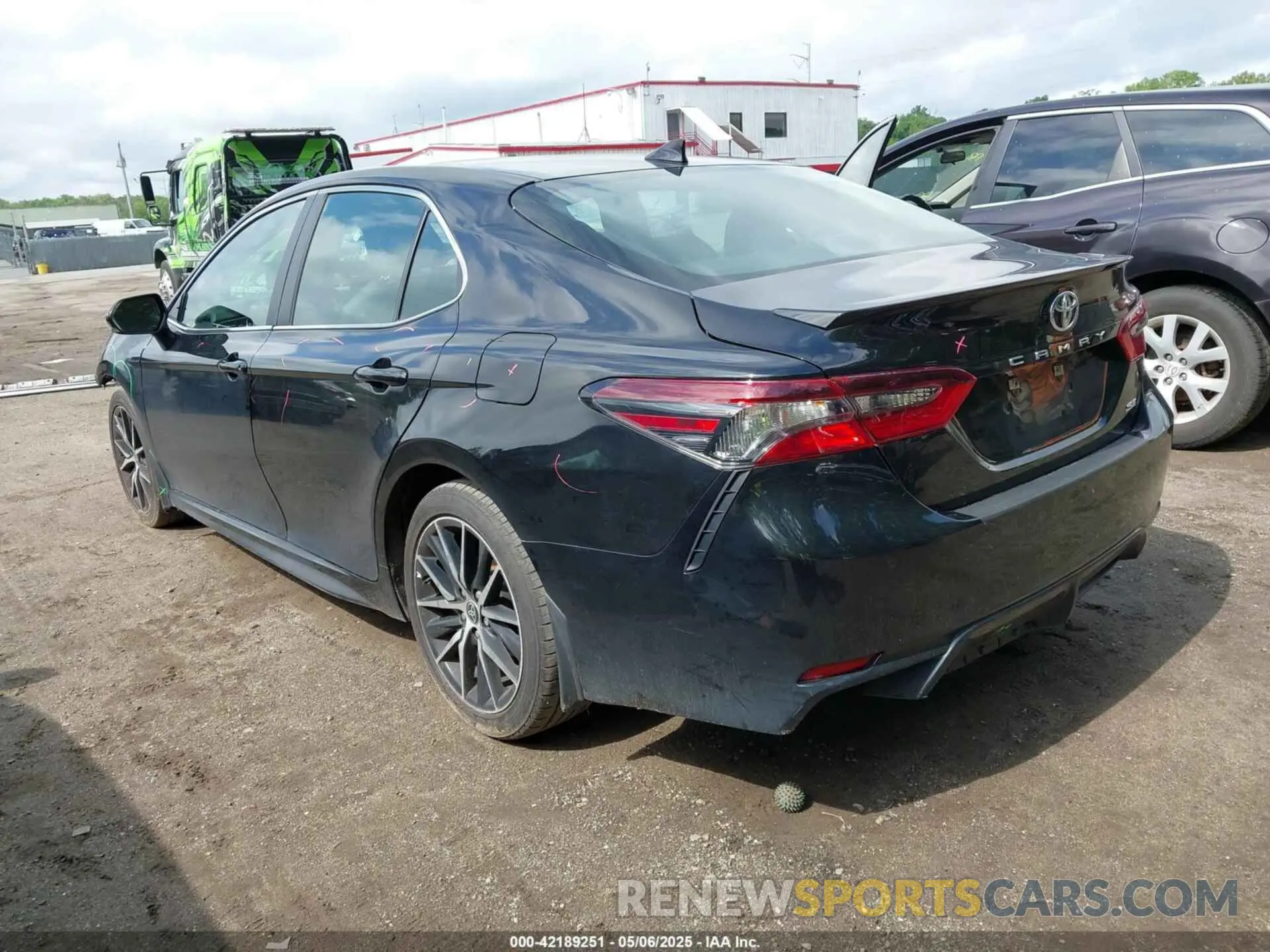 3 Photograph of a damaged car 4T1G11AK2NU065736 TOYOTA CAMRY 2022