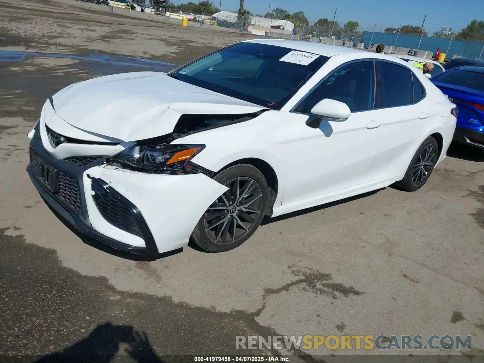 2 Photograph of a damaged car 4T1G11AK2NU068409 TOYOTA CAMRY 2022