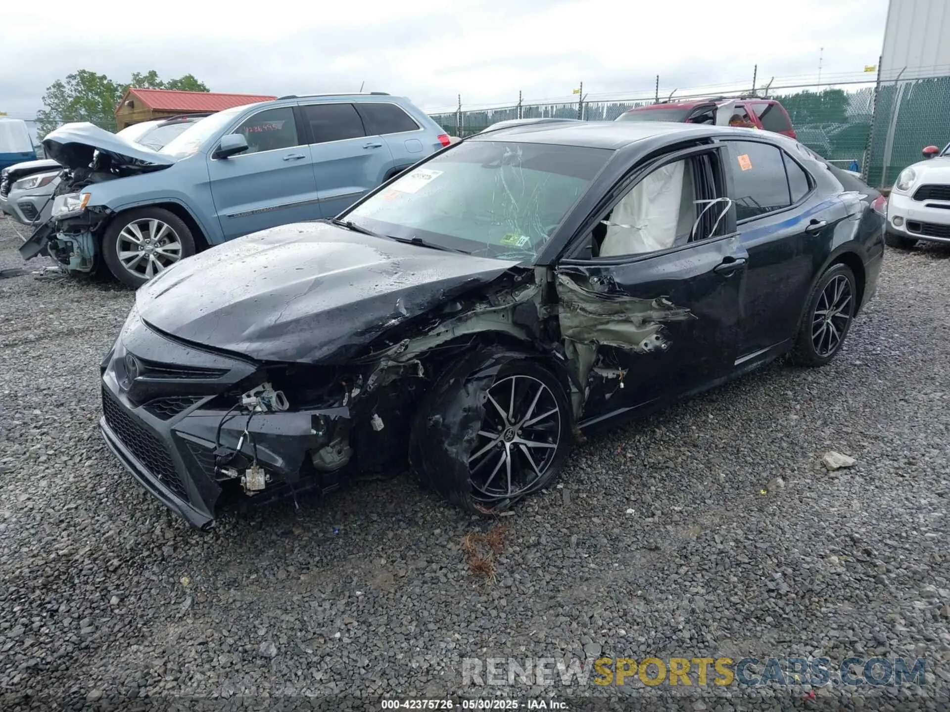 2 Photograph of a damaged car 4T1G11AK2NU076610 TOYOTA CAMRY 2022