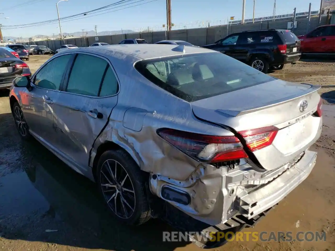 3 Photograph of a damaged car 4T1G11AK2NU621978 TOYOTA CAMRY 2022