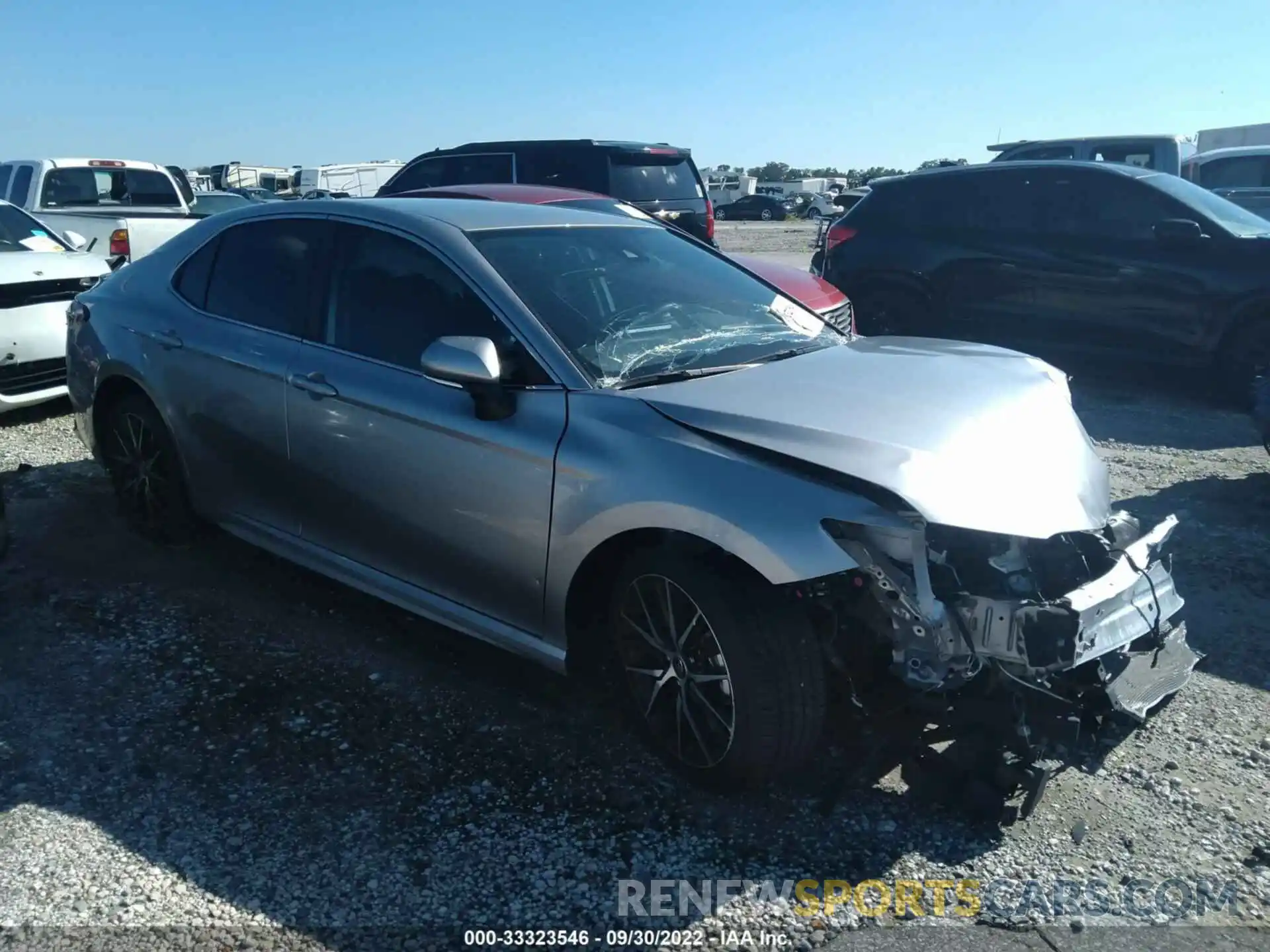 1 Photograph of a damaged car 4T1G11AK2NU624329 TOYOTA CAMRY 2022