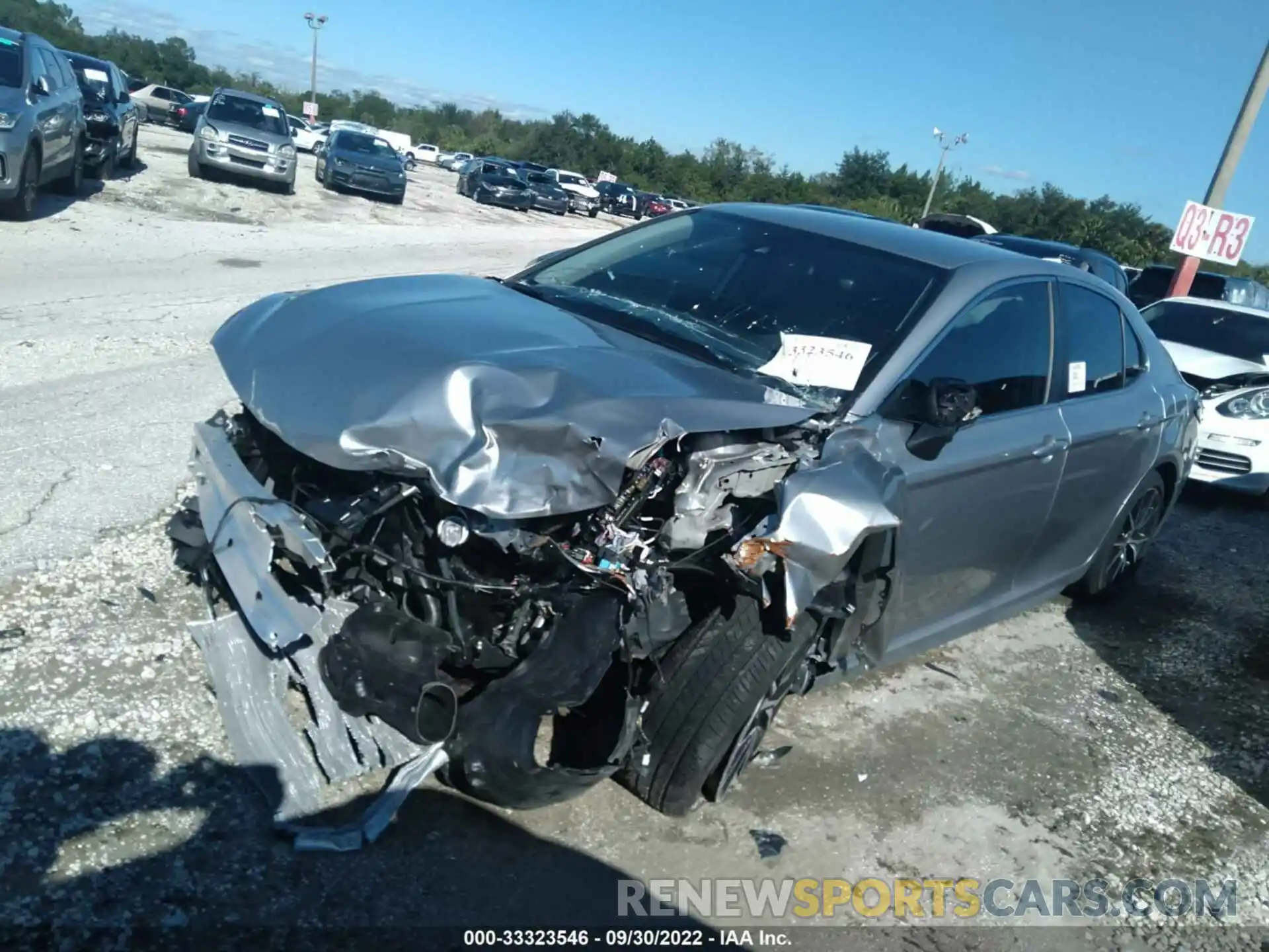 2 Photograph of a damaged car 4T1G11AK2NU624329 TOYOTA CAMRY 2022