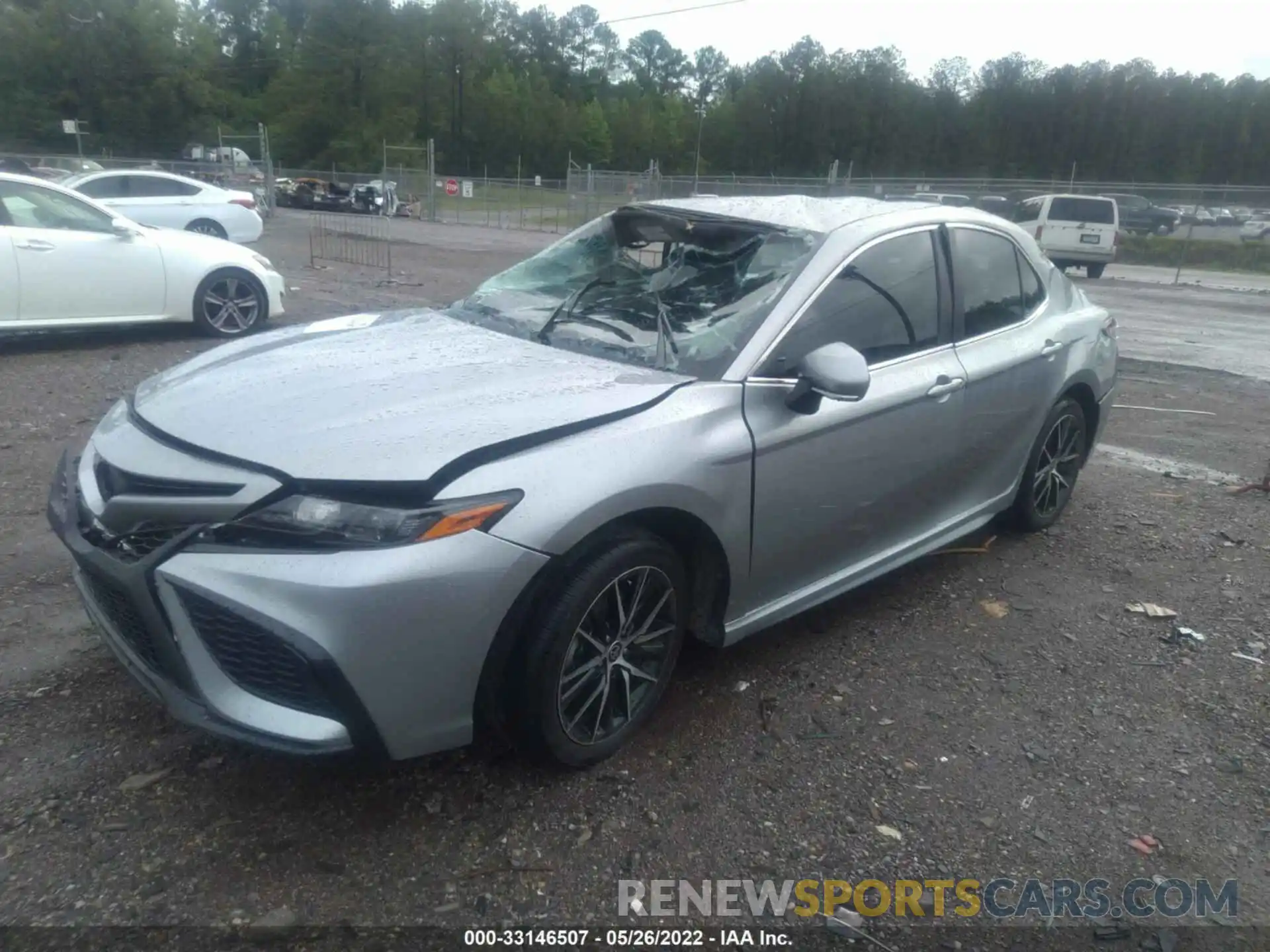 2 Photograph of a damaged car 4T1G11AK2NU648923 TOYOTA CAMRY 2022