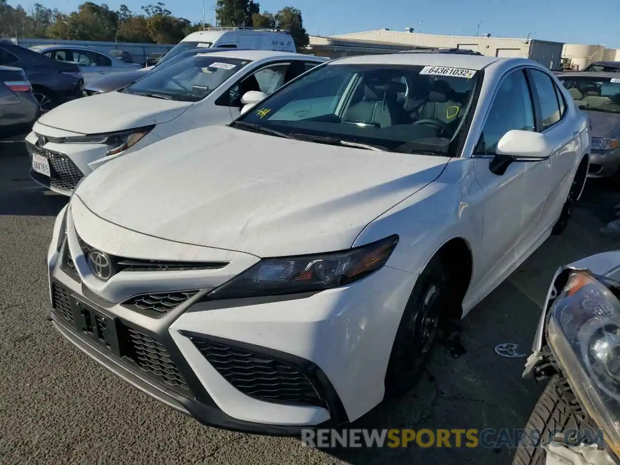 2 Photograph of a damaged car 4T1G11AK2NU680688 TOYOTA CAMRY 2022