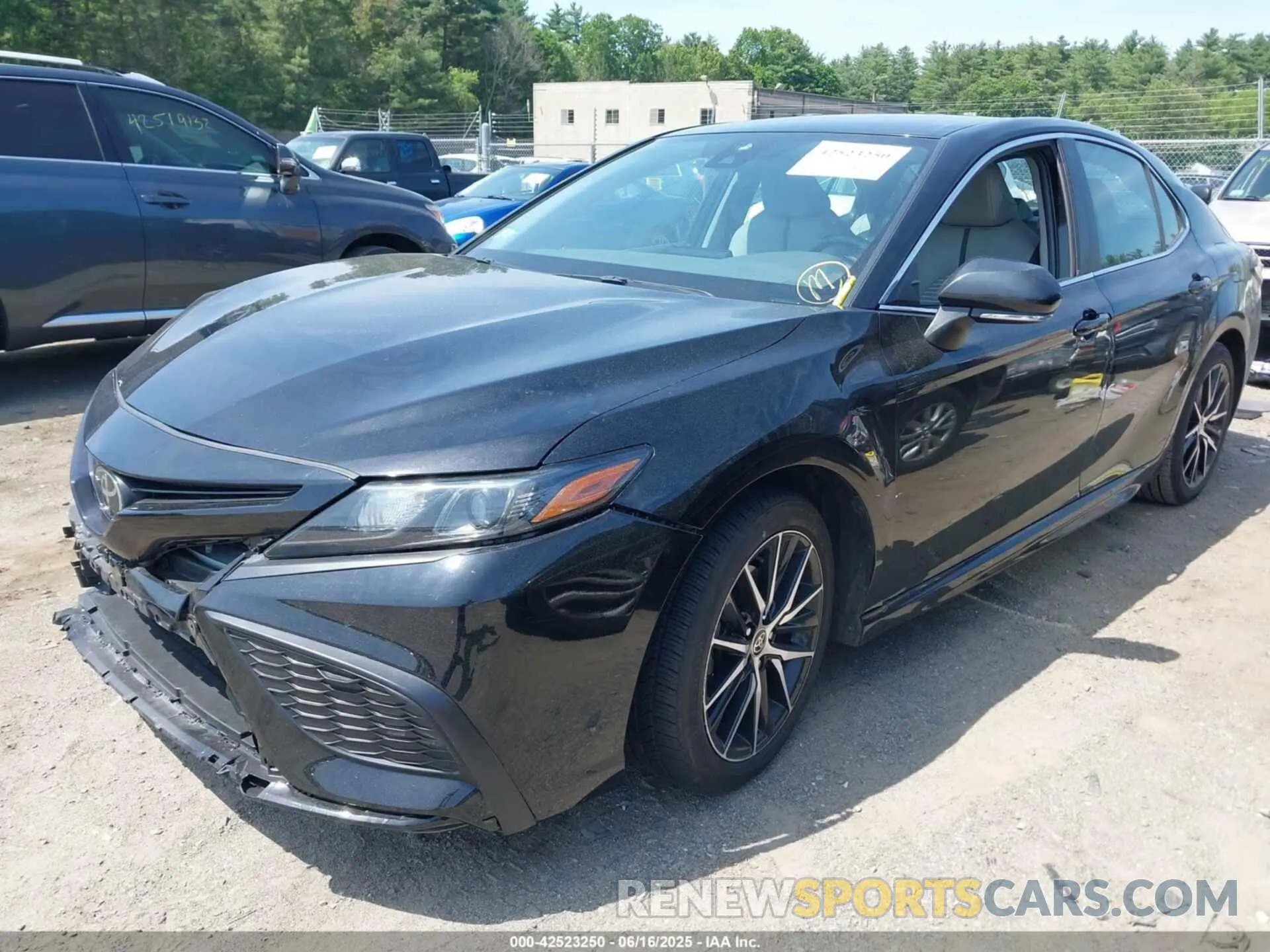 2 Photograph of a damaged car 4T1G11AK2NU691481 TOYOTA CAMRY 2022
