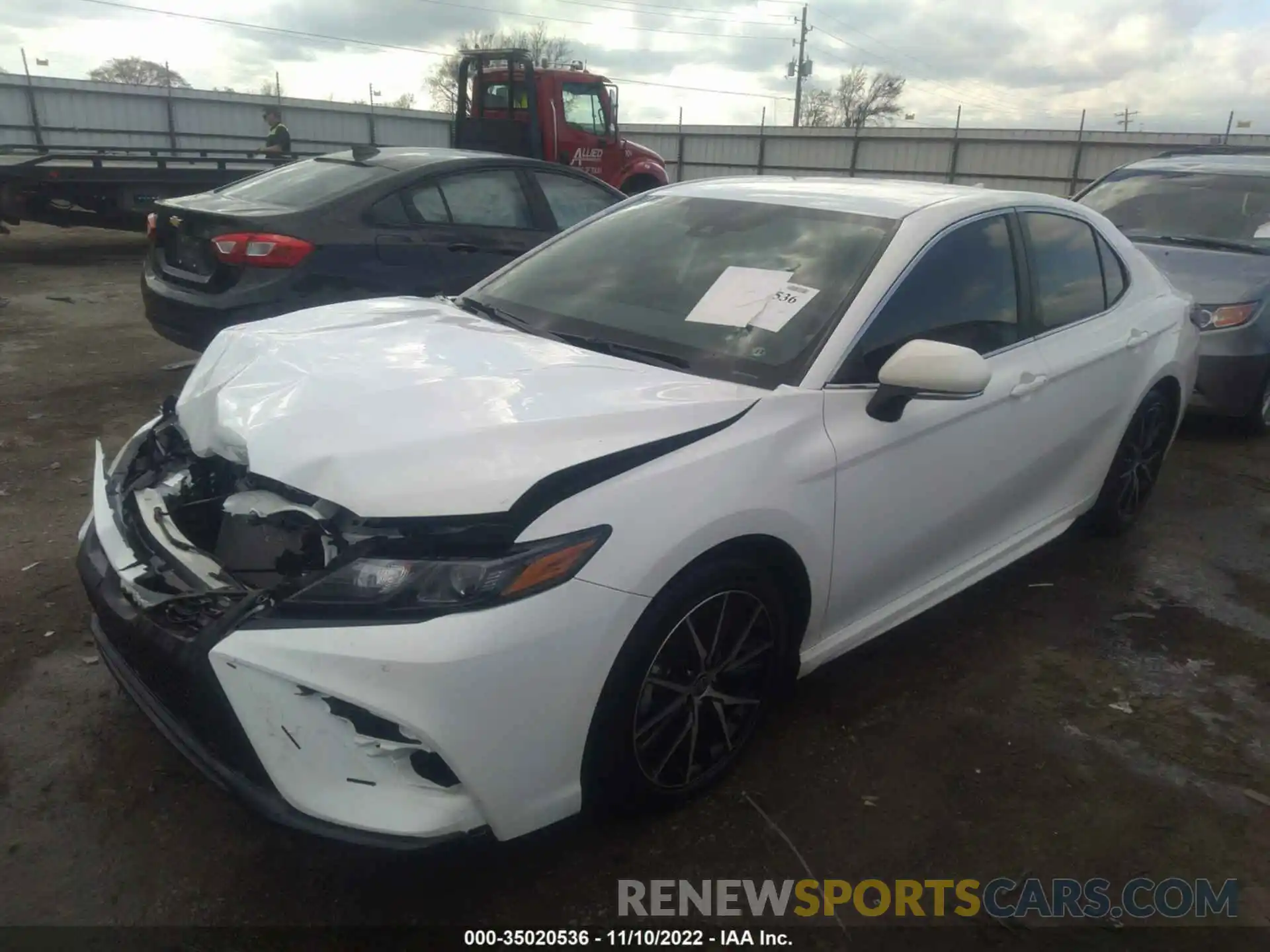 2 Photograph of a damaged car 4T1G11AK2NU714872 TOYOTA CAMRY 2022