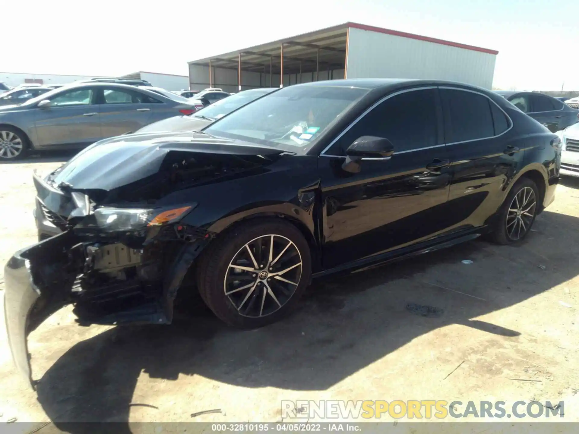 2 Photograph of a damaged car 4T1G11AK3NU003214 TOYOTA CAMRY 2022