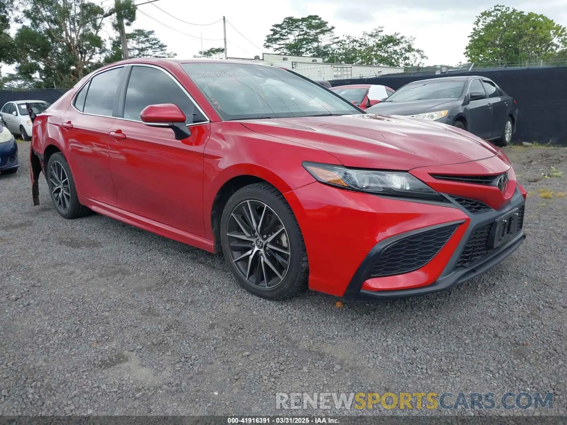 1 Photograph of a damaged car 4T1G11AK3NU013693 TOYOTA CAMRY 2022