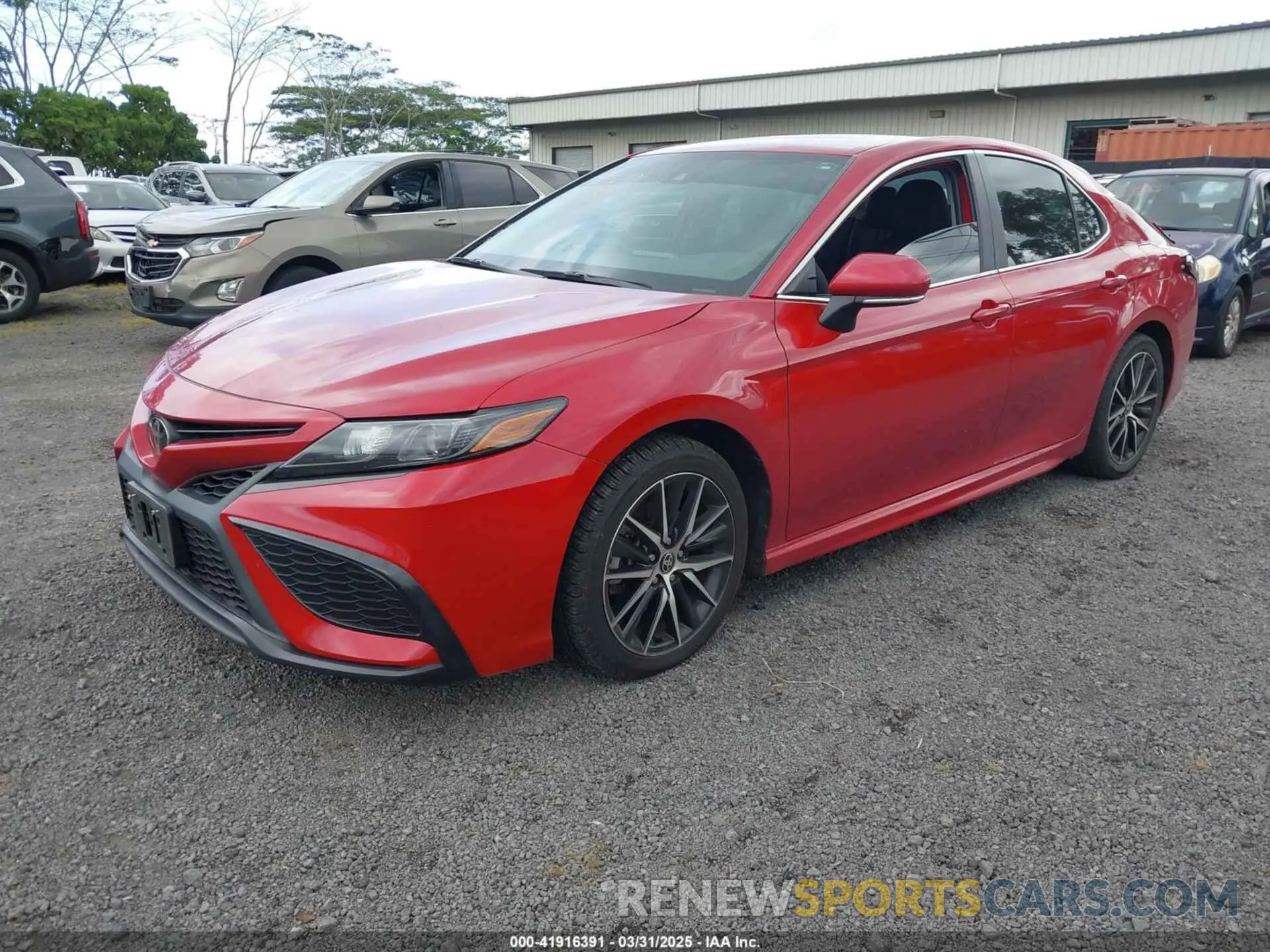 2 Photograph of a damaged car 4T1G11AK3NU013693 TOYOTA CAMRY 2022