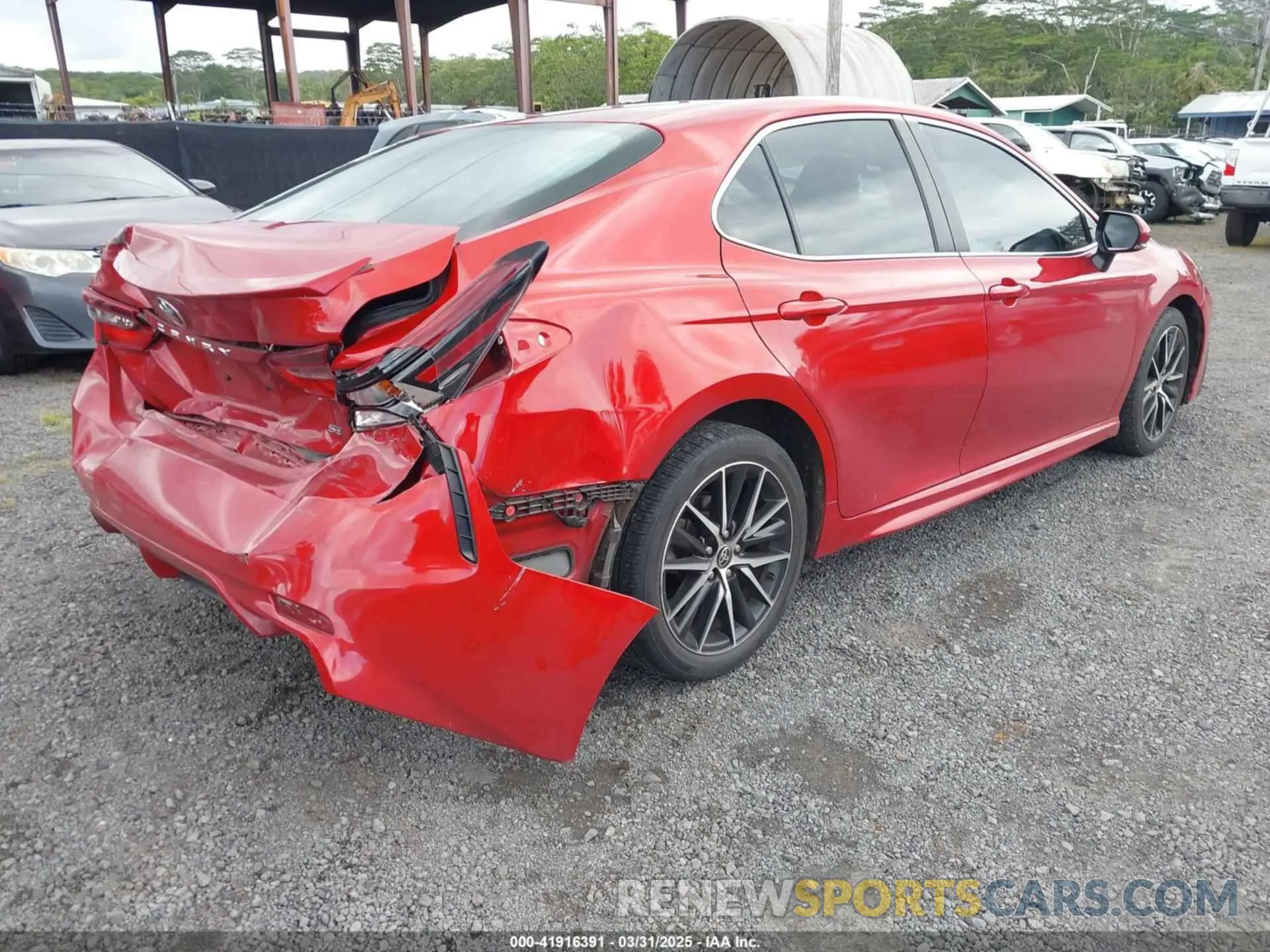 4 Photograph of a damaged car 4T1G11AK3NU013693 TOYOTA CAMRY 2022