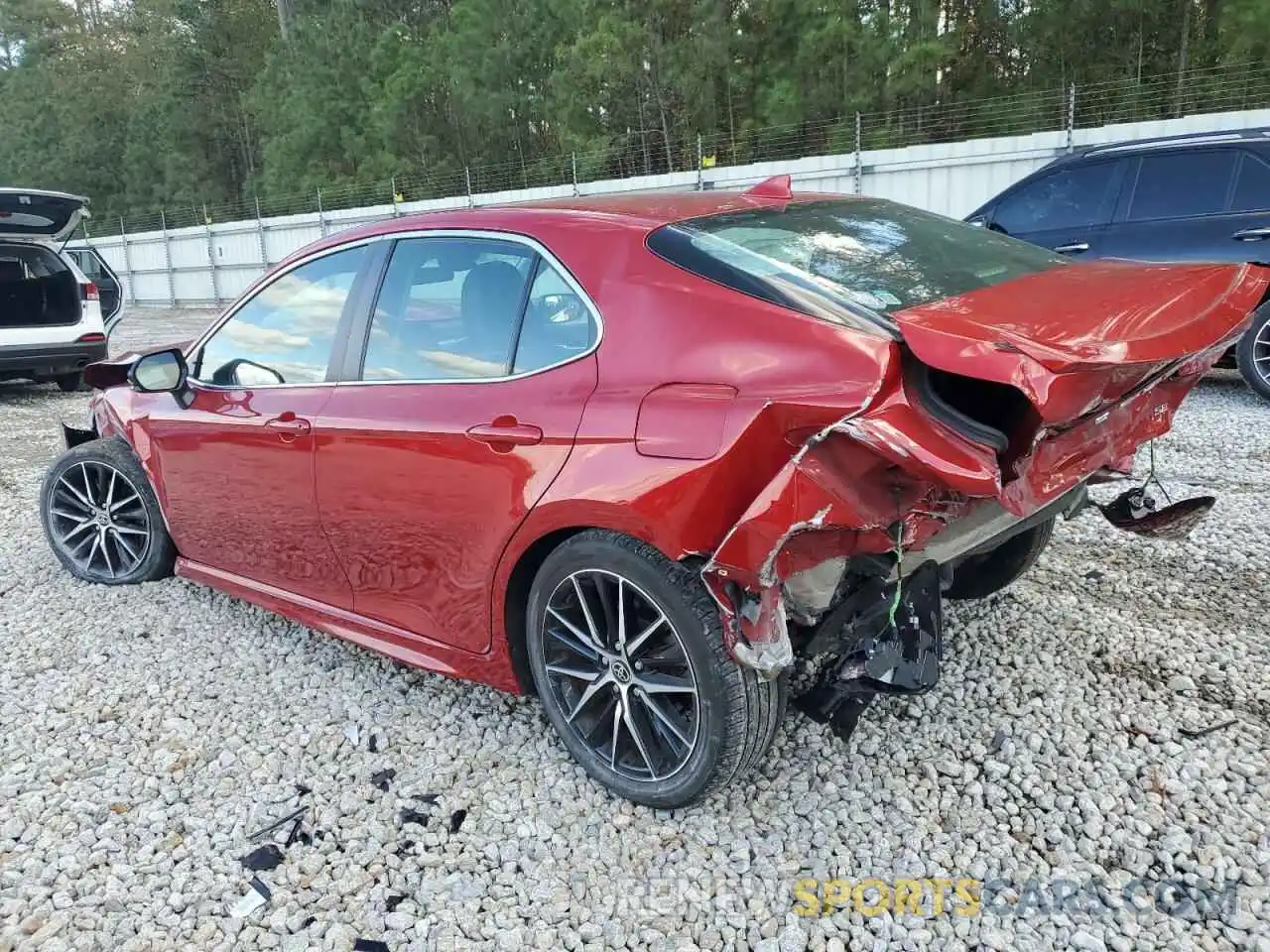 2 Photograph of a damaged car 4T1G11AK3NU019574 TOYOTA CAMRY 2022