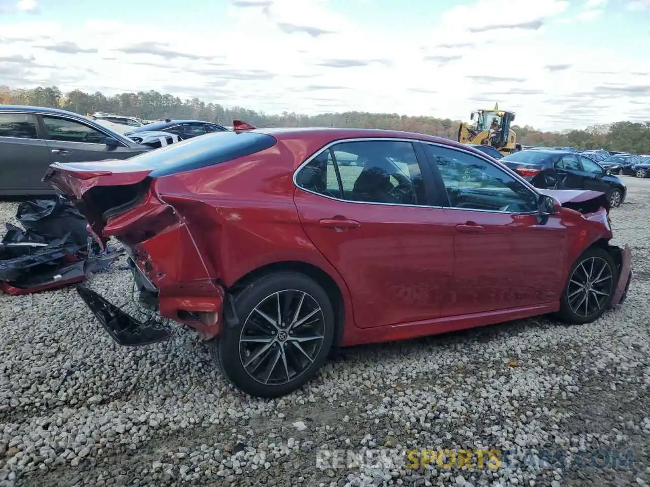 3 Photograph of a damaged car 4T1G11AK3NU019574 TOYOTA CAMRY 2022