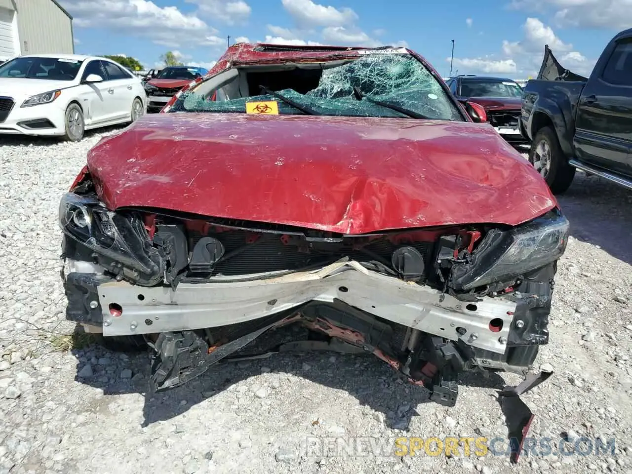 5 Photograph of a damaged car 4T1G11AK3NU022703 TOYOTA CAMRY 2022