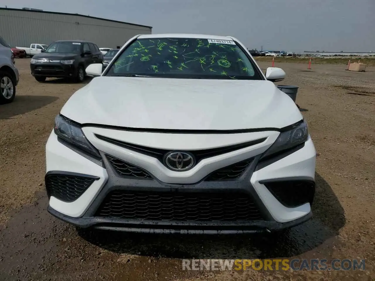 5 Photograph of a damaged car 4T1G11AK3NU029084 TOYOTA CAMRY 2022