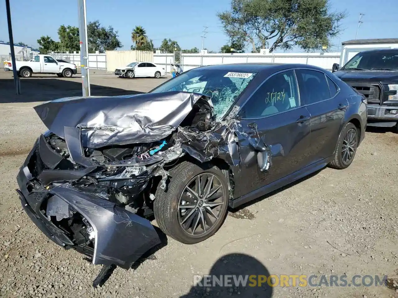 2 Photograph of a damaged car 4T1G11AK3NU036276 TOYOTA CAMRY 2022