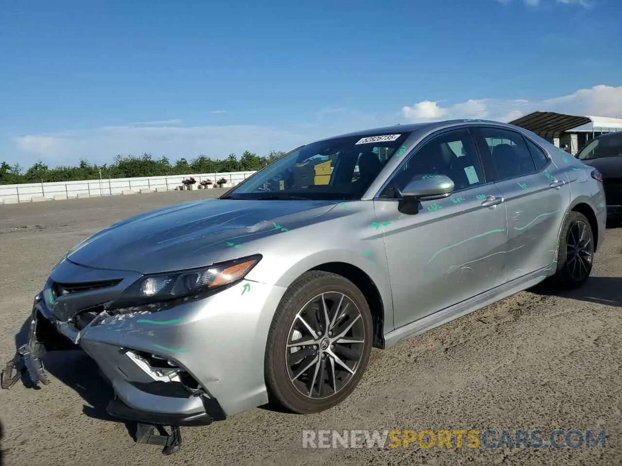 1 Photograph of a damaged car 4T1G11AK3NU051666 TOYOTA CAMRY 2022