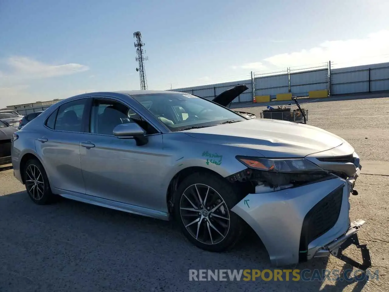 4 Photograph of a damaged car 4T1G11AK3NU051666 TOYOTA CAMRY 2022