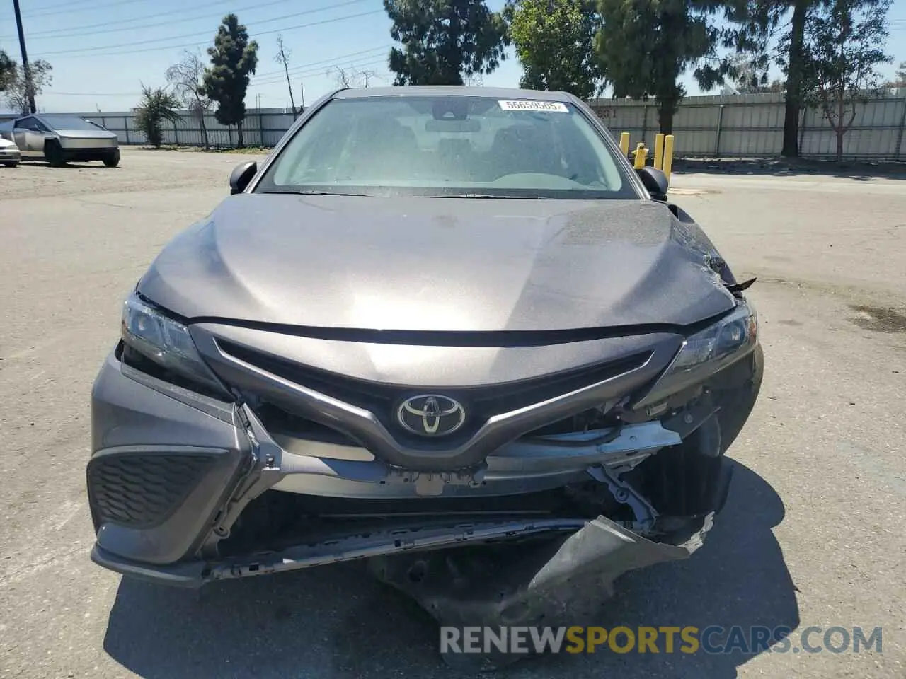 5 Photograph of a damaged car 4T1G11AK3NU062070 TOYOTA CAMRY 2022