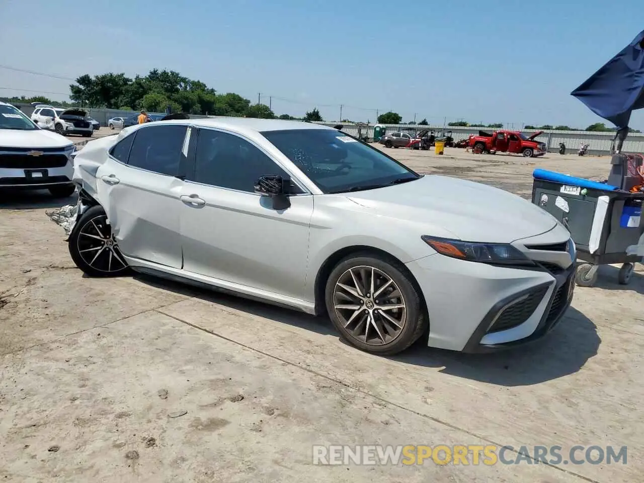 4 Photograph of a damaged car 4T1G11AK3NU062330 TOYOTA CAMRY 2022