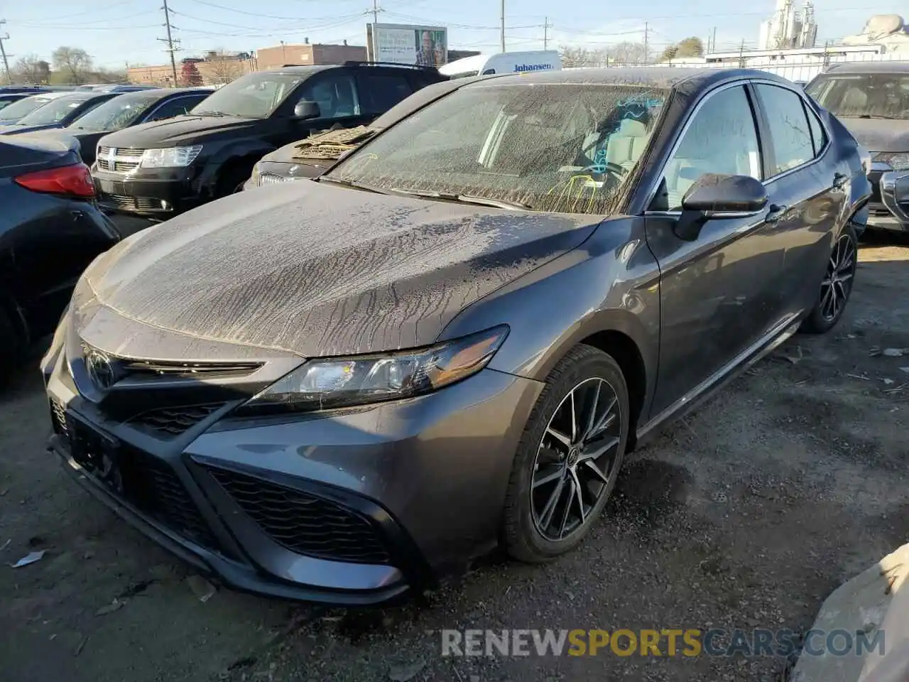 2 Photograph of a damaged car 4T1G11AK3NU063090 TOYOTA CAMRY 2022