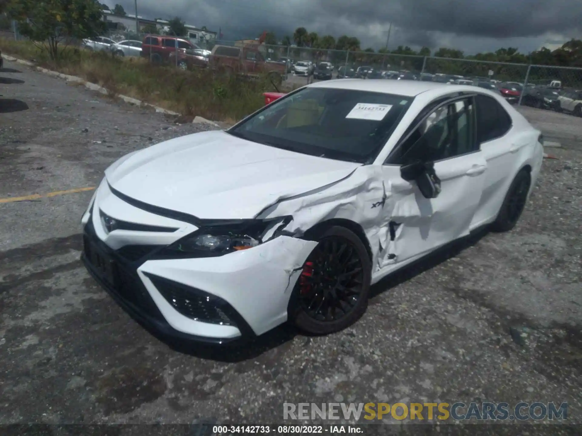 2 Photograph of a damaged car 4T1G11AK3NU626512 TOYOTA CAMRY 2022