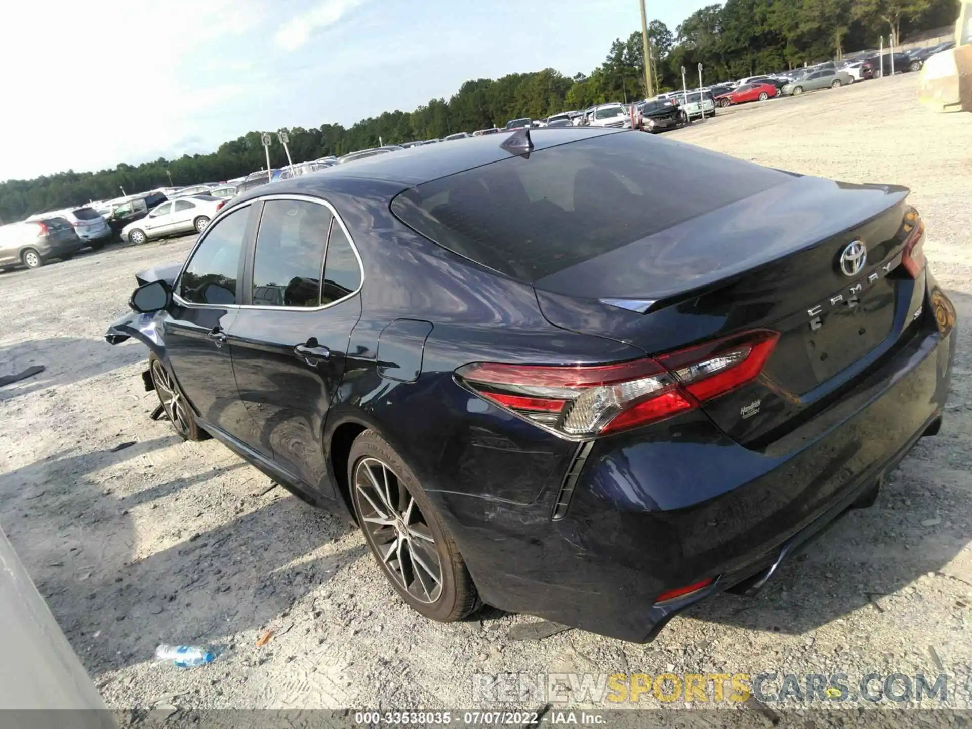 3 Photograph of a damaged car 4T1G11AK3NU628633 TOYOTA CAMRY 2022