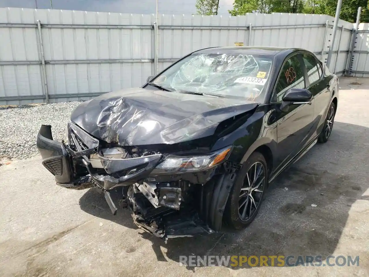 2 Photograph of a damaged car 4T1G11AK3NU644041 TOYOTA CAMRY 2022