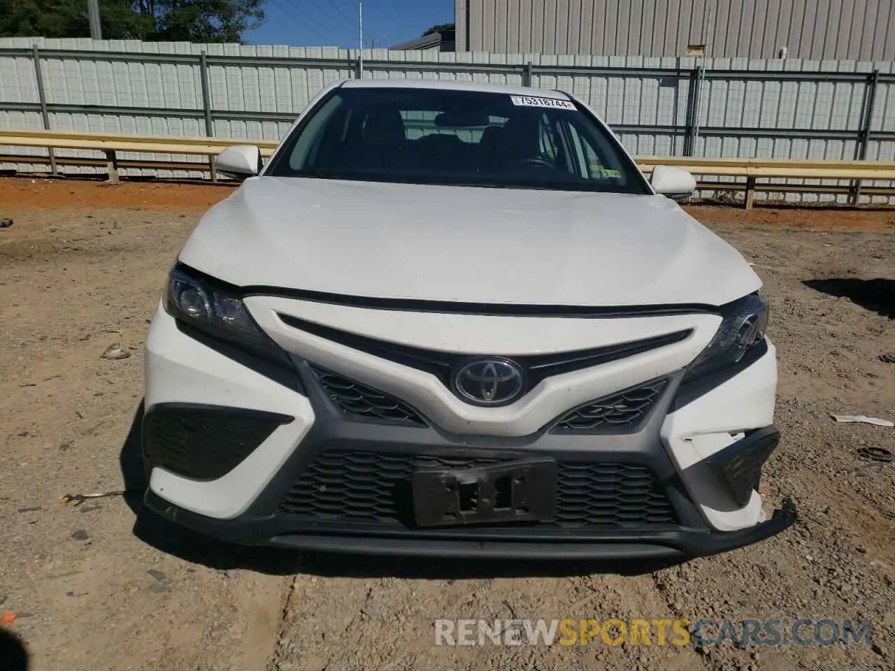 5 Photograph of a damaged car 4T1G11AK3NU647120 TOYOTA CAMRY 2022