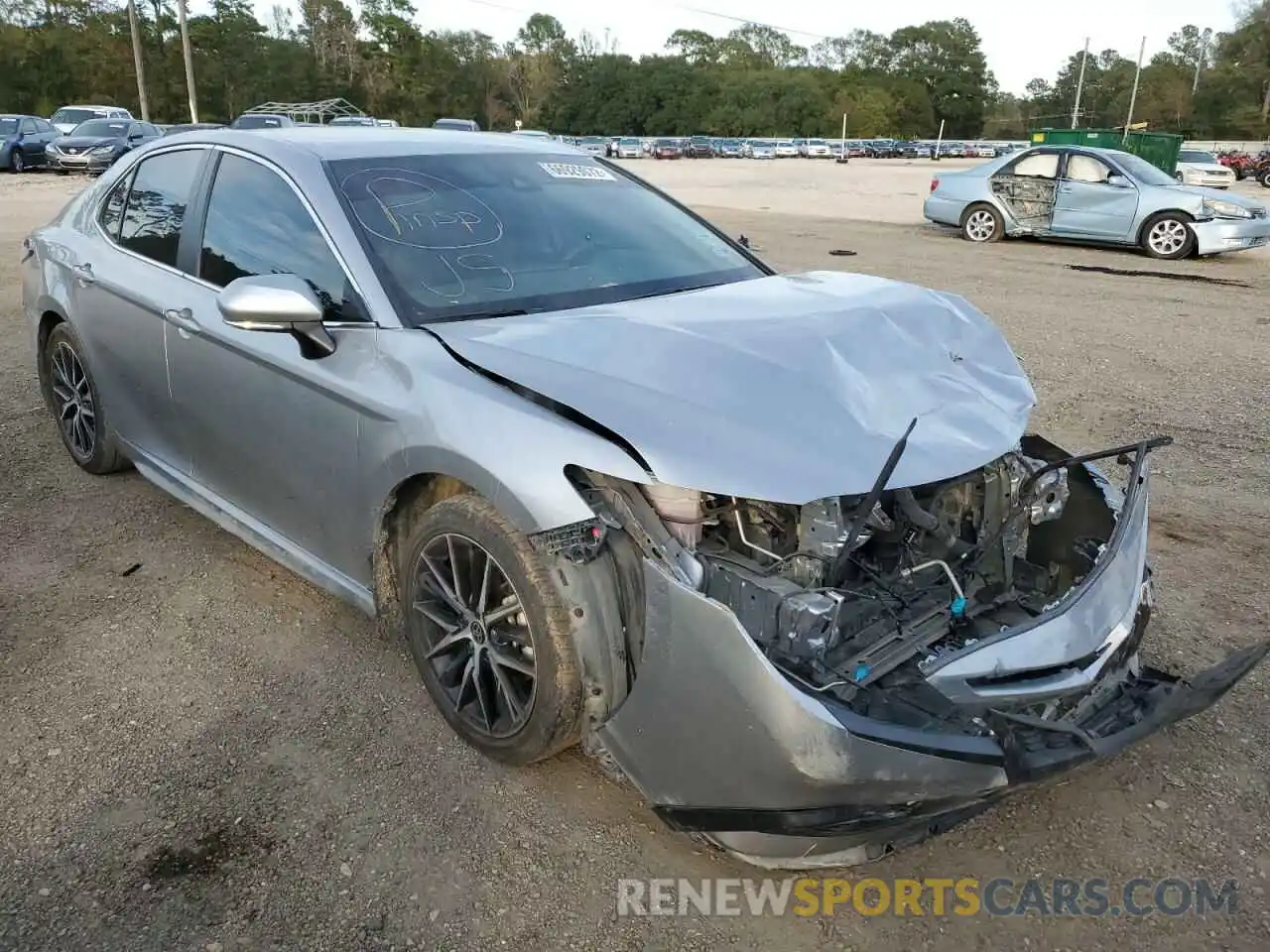 1 Photograph of a damaged car 4T1G11AK3NU649384 TOYOTA CAMRY 2022