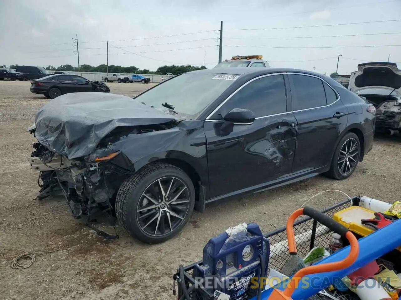 1 Photograph of a damaged car 4T1G11AK3NU650258 TOYOTA CAMRY 2022