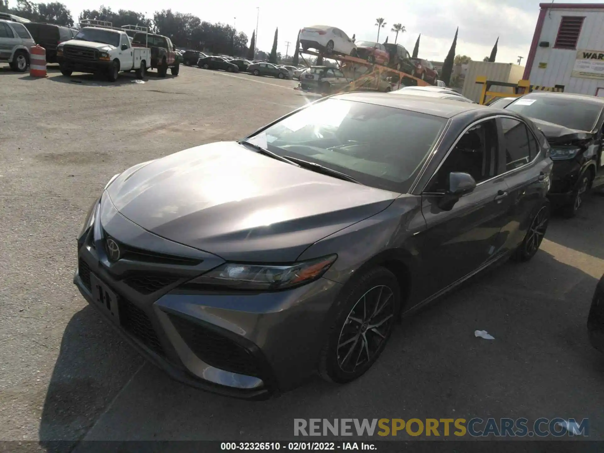 2 Photograph of a damaged car 4T1G11AK3NU652155 TOYOTA CAMRY 2022