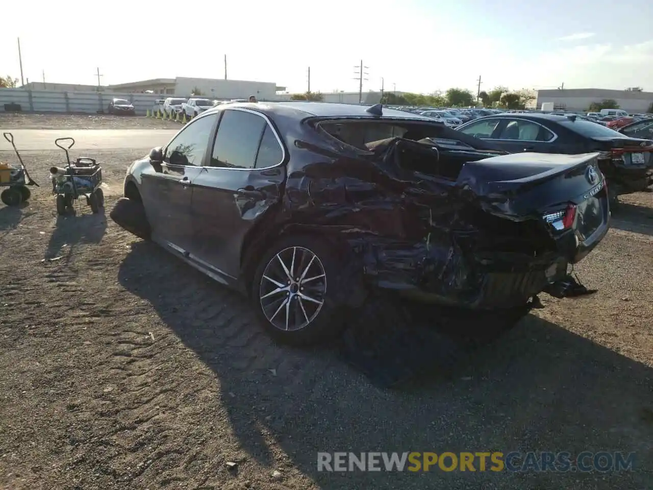 3 Photograph of a damaged car 4T1G11AK3NU655685 TOYOTA CAMRY 2022