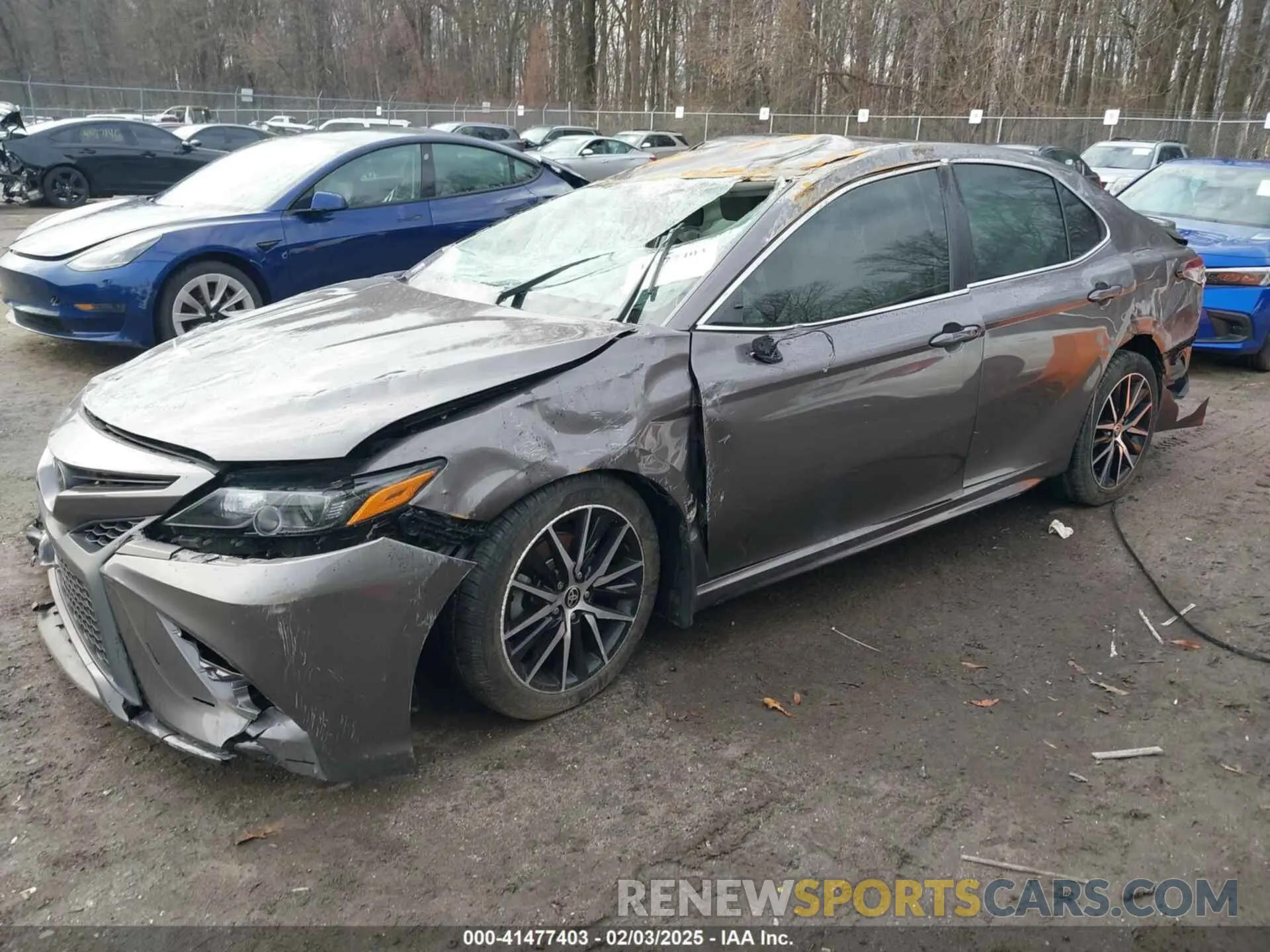2 Photograph of a damaged car 4T1G11AK3NU656948 TOYOTA CAMRY 2022
